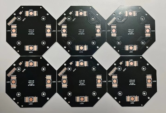 Single-sided Copper-based PCB for Flashlights